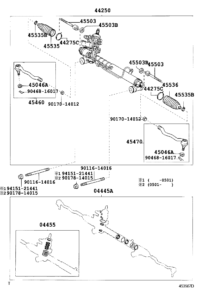 44211-50050 HOUSING, CONTROL VALVE product image