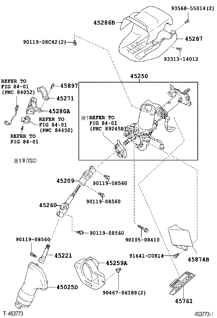45209-02011 YOKE SUB-ASSY, STEERING SLIDING product image