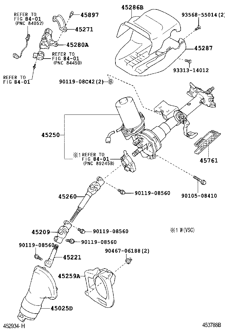 45025-02060 COVER SUB-ASSY, STEERING COLUMN HOLE, NO.1 product image
