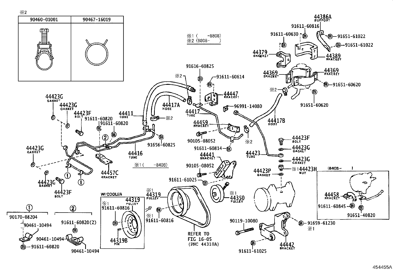 44411-36070 HOSE, PRESSURE FEED product image