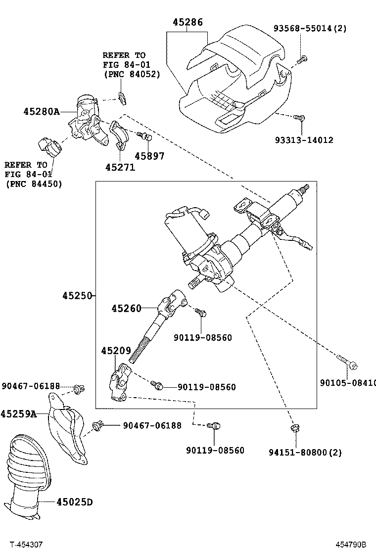 45259-52020 SHEET, COLUMN HOLE COVER SILENCER product image