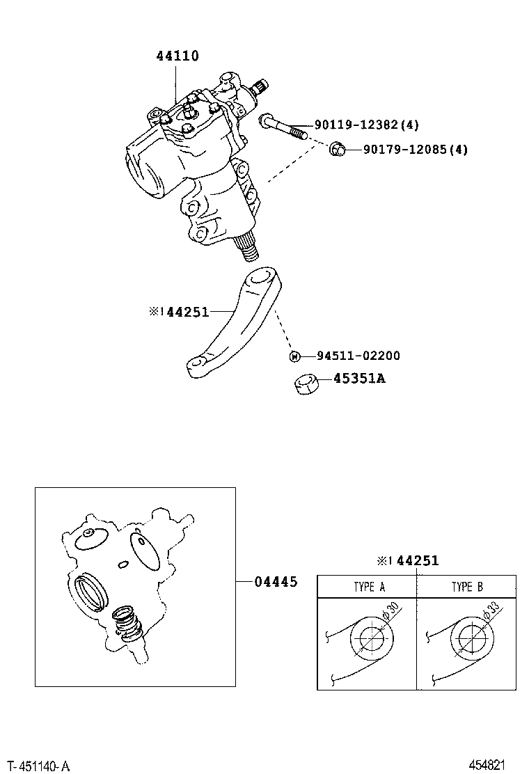 44111-60070 SHAFT, CROSS product image