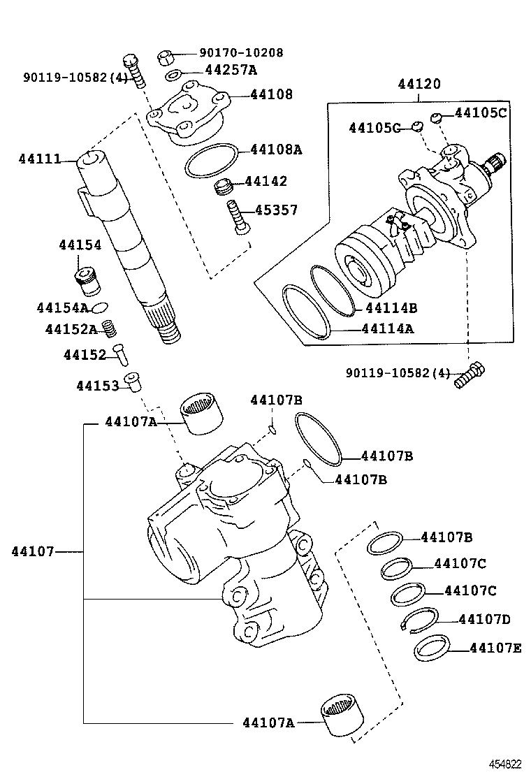 44111-60070 SHAFT, CROSS product image