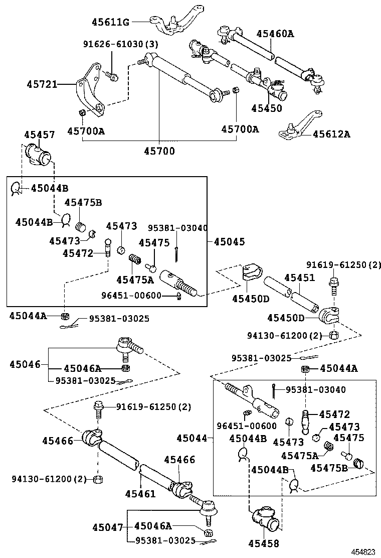 44111-60070 SHAFT, CROSS product image