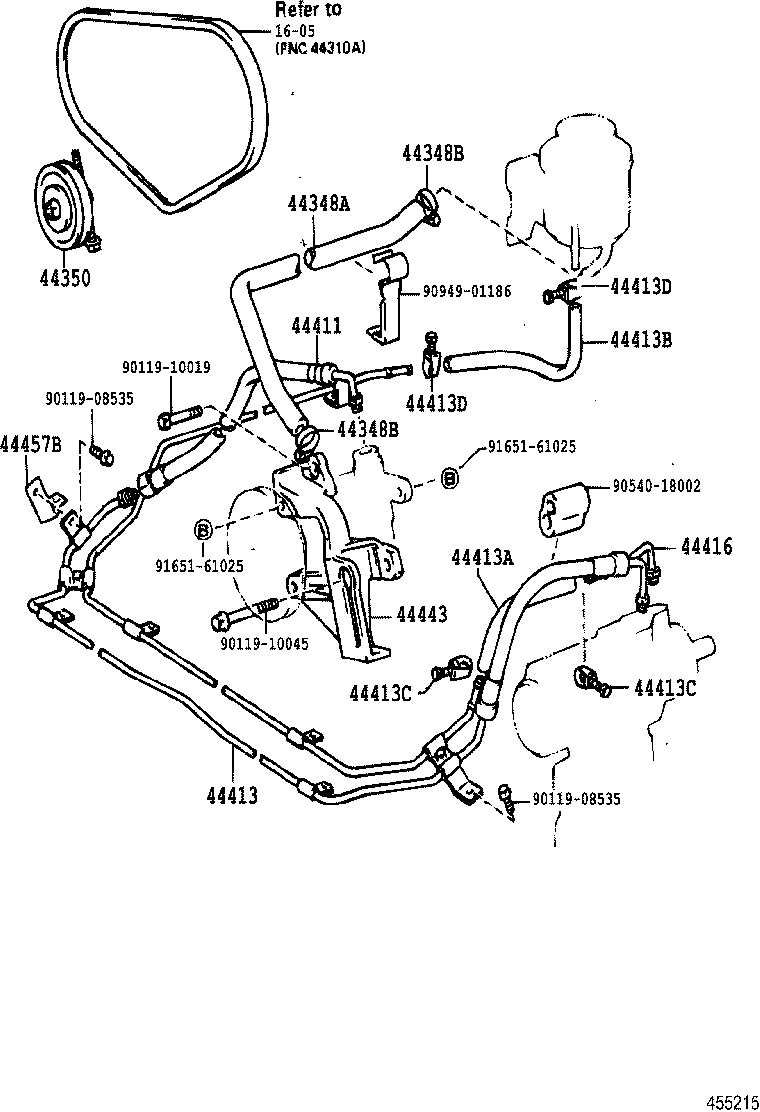 44446-60020 STRUT, ADJUSTING product image