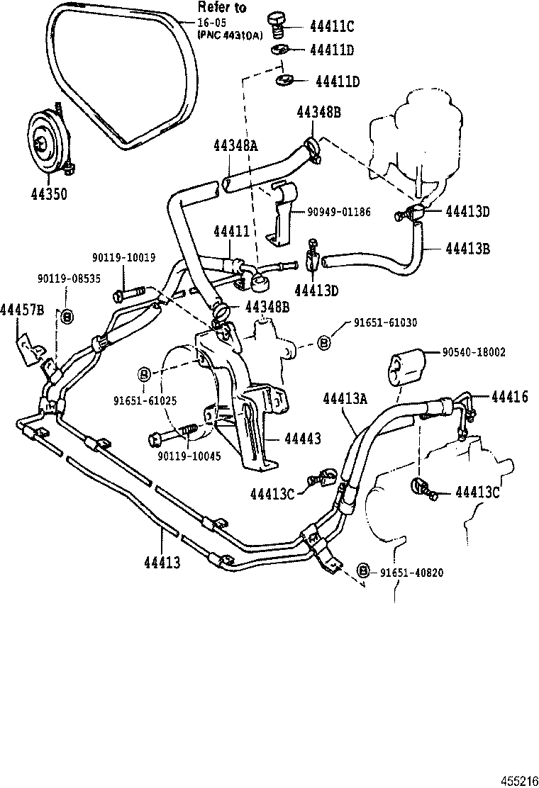 44446-60020 STRUT, ADJUSTING product image