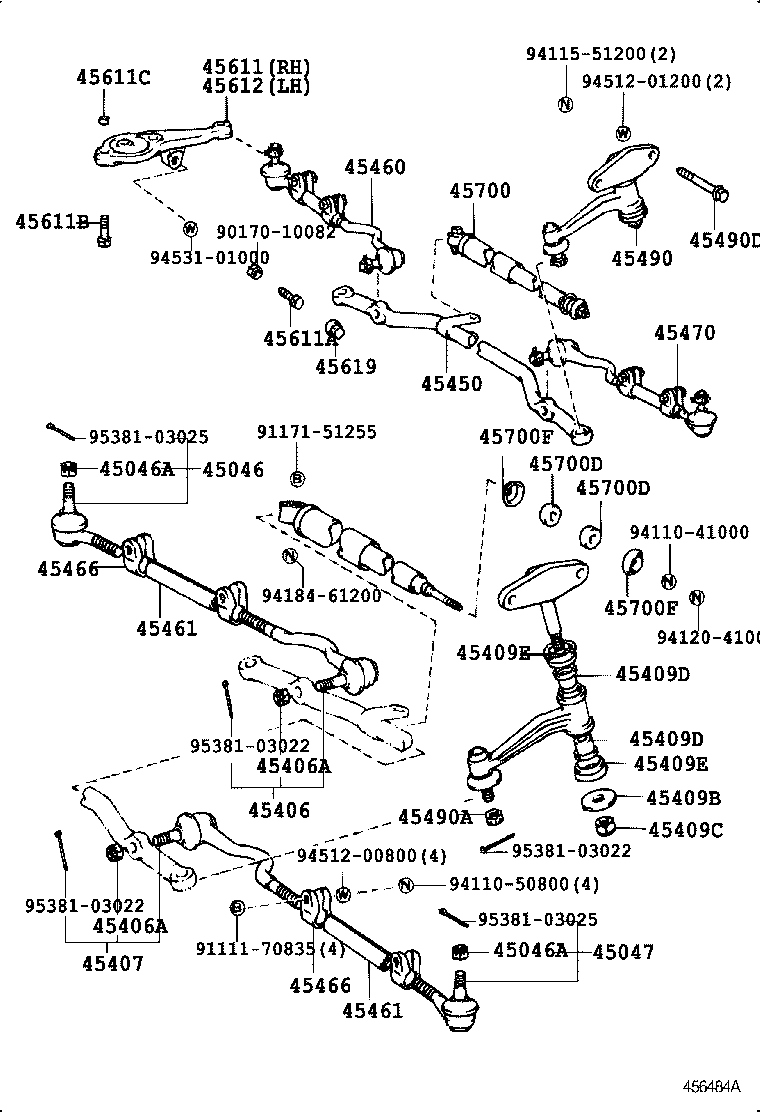 44110-40050 GEAR ASSY, POWER STEERING product image