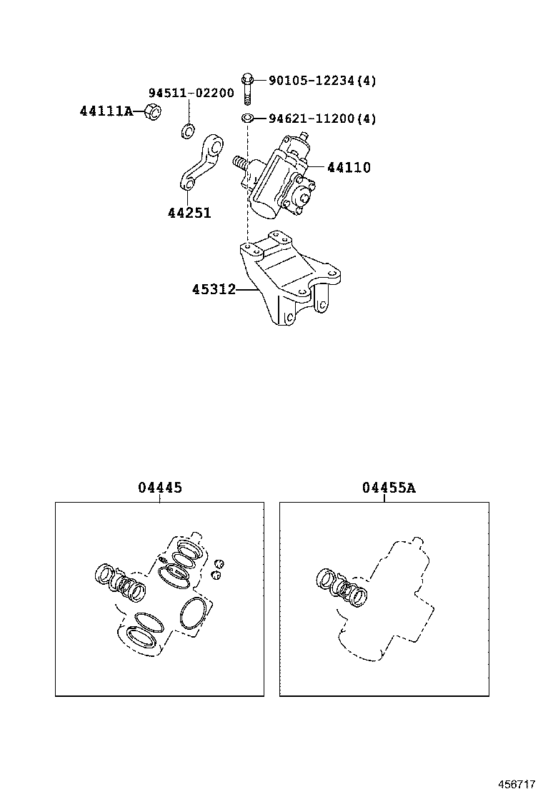 45466-36020 CLAMP, TIE ROD END product image