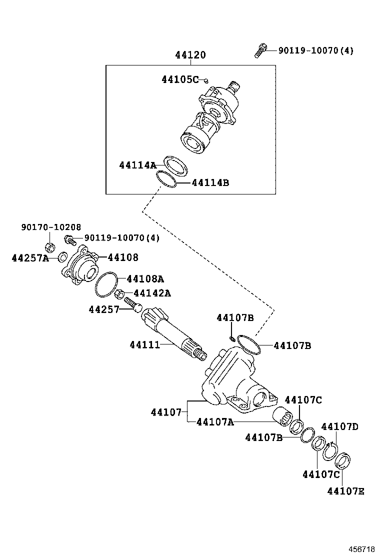 45466-36020 CLAMP, TIE ROD END product image