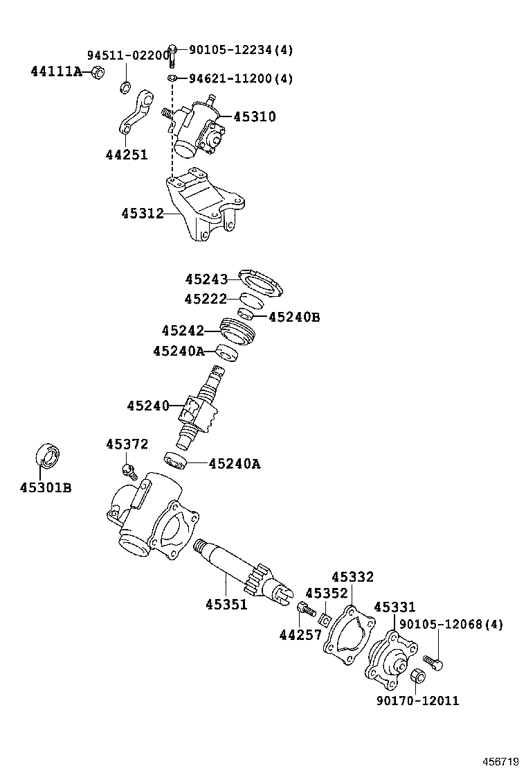 45466-36020 CLAMP, TIE ROD END product image