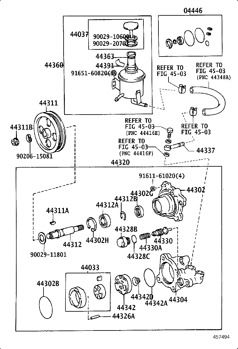44330-36070 VALVE ASSY, FLOW CONTROL product image