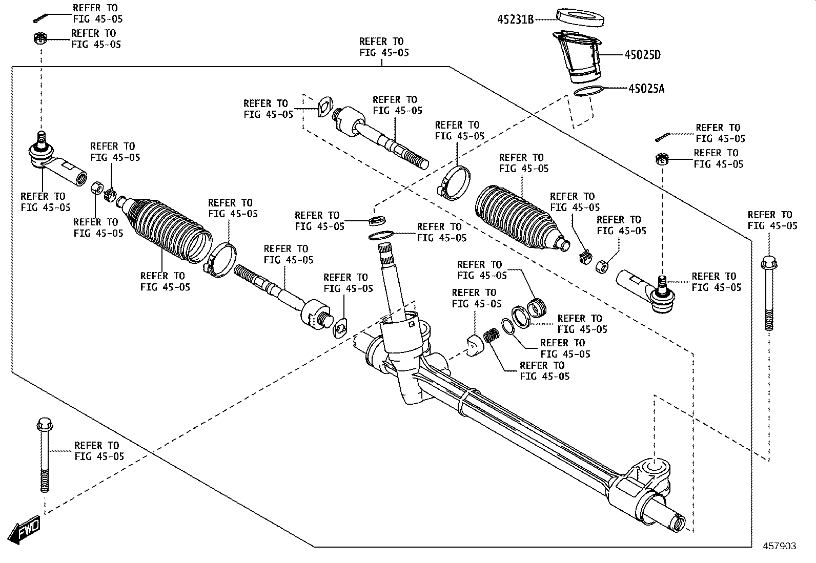 45268-WC003 COVER SUB-ASSY, STEERING COLUMN HOLE, NO.1 product image