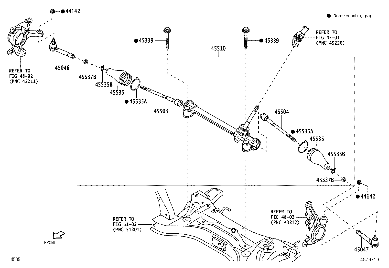 90041-77011 NUT, LOCK product image