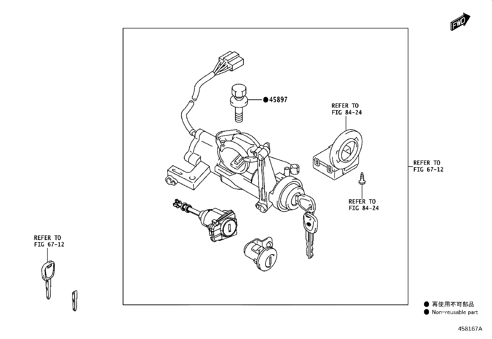 4520A-WC030 COLUMN SUB-ASSY, ELECTRIC POWER STEERING product image