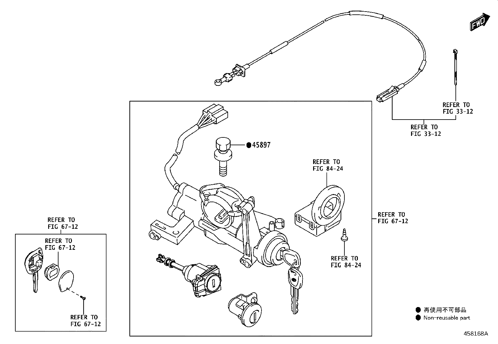 4520A-WC030 COLUMN SUB-ASSY, ELECTRIC POWER STEERING product image
