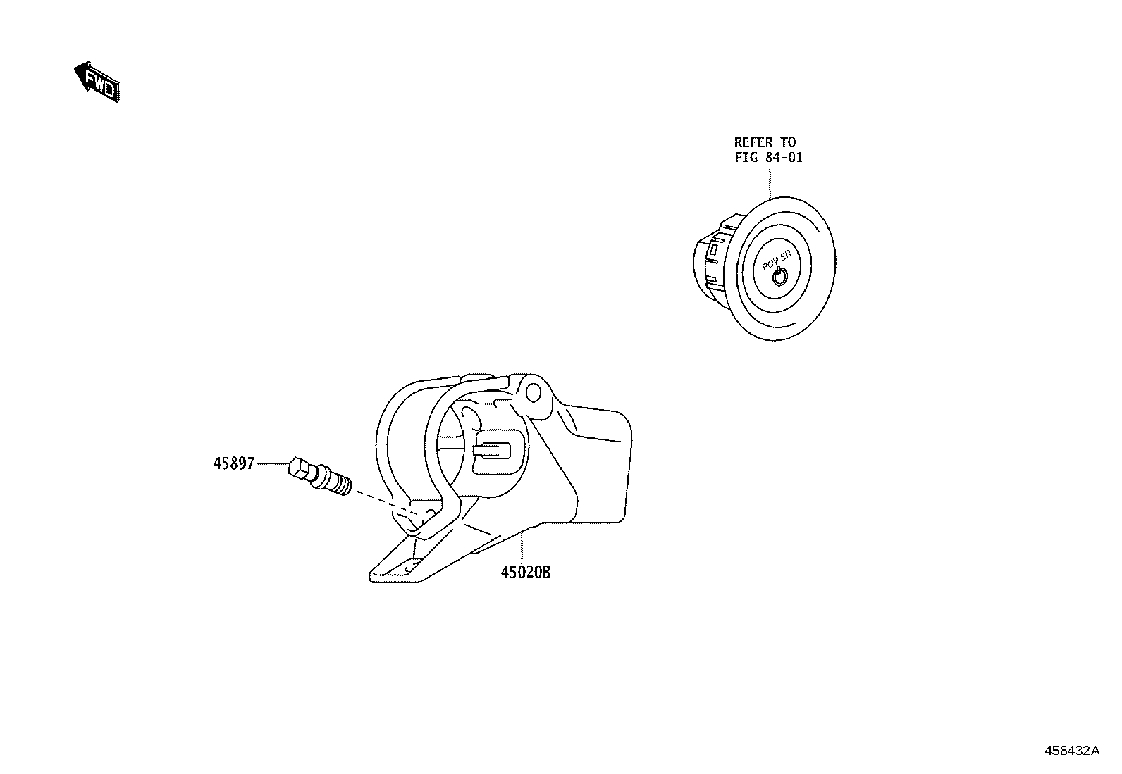4520A-WC034 COLUMN SUB-ASSY, ELECTRIC POWER STEERING product image