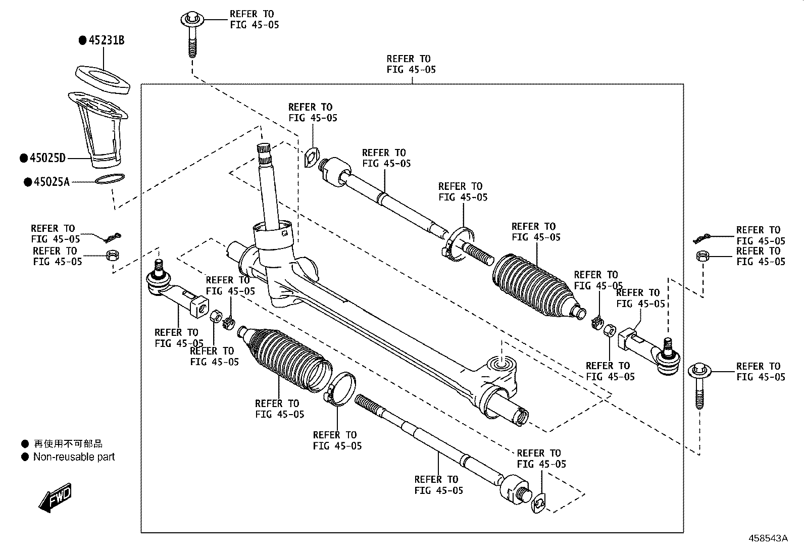 45268-WC008 COVER SUB-ASSY, STEERING COLUMN HOLE, NO.1 product image