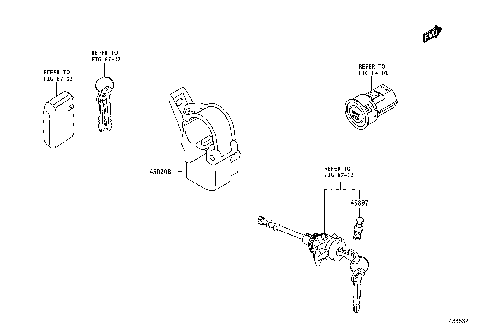 4520A-WC026 COLUMN SUB-ASSY, ELECTRIC POWER STEERING product image