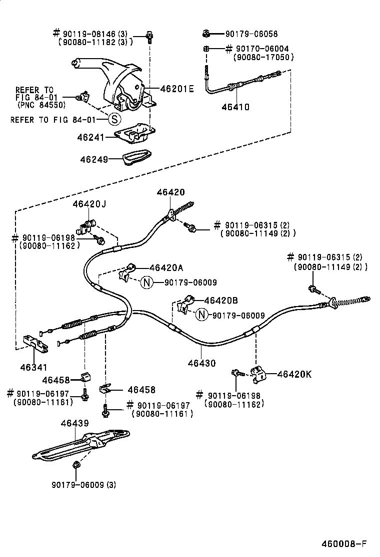 46241-06020 BOOT, PARKING BRAKE LEVER product image