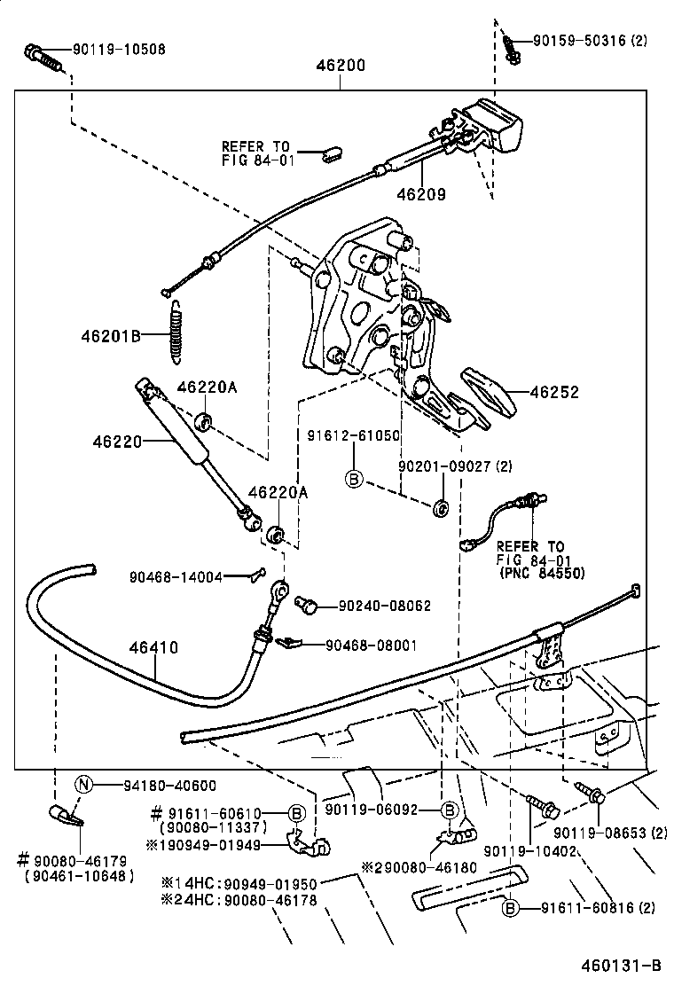 47447-07020 PIN, SHOE HOLD DOWN SPRING, NO.2(FOR PARKING BRAKE) product image