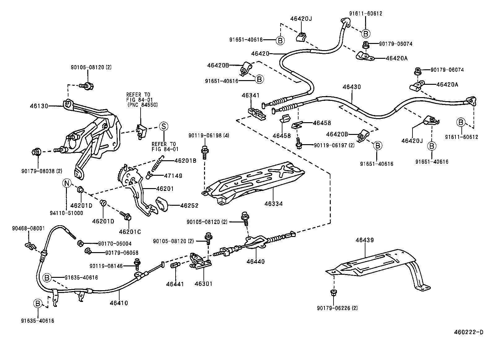 46334-32020 PROTECTOR, INTERMEDIATE LEVER product image