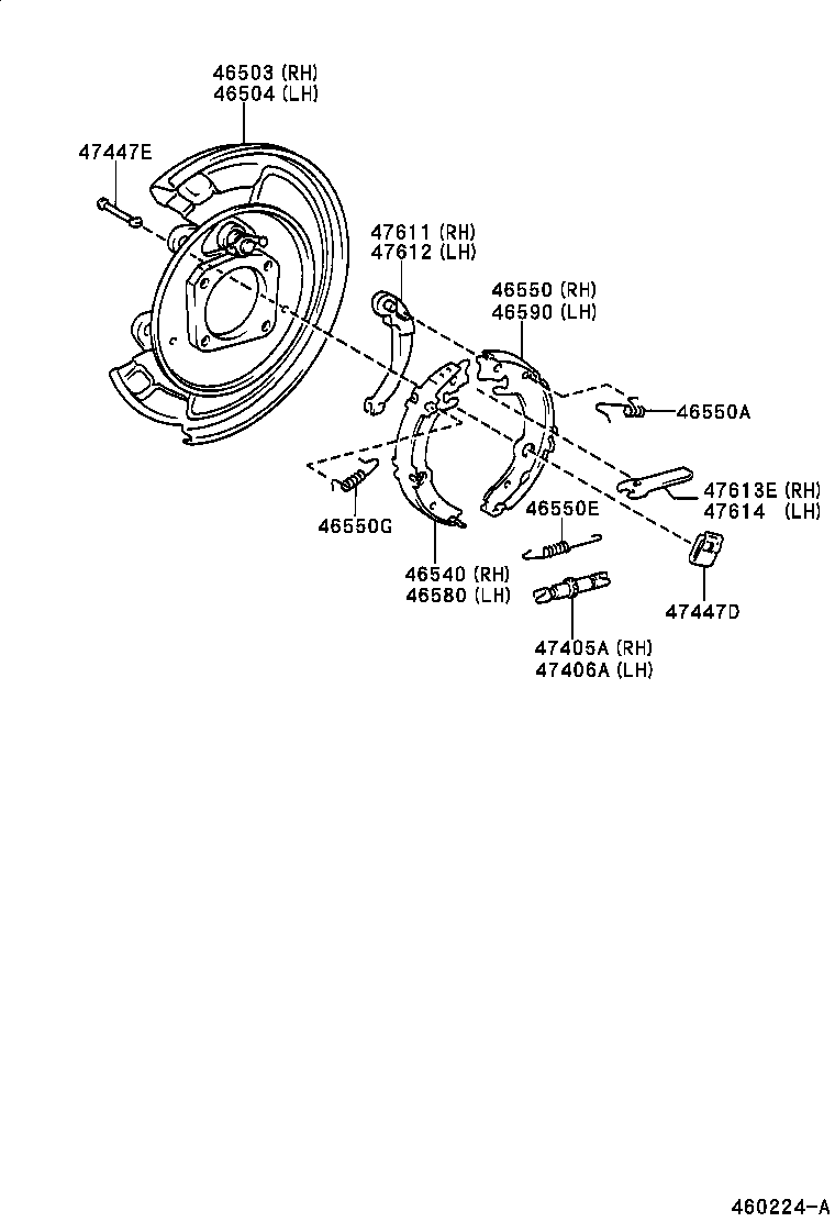 46334-32020 PROTECTOR, INTERMEDIATE LEVER product image
