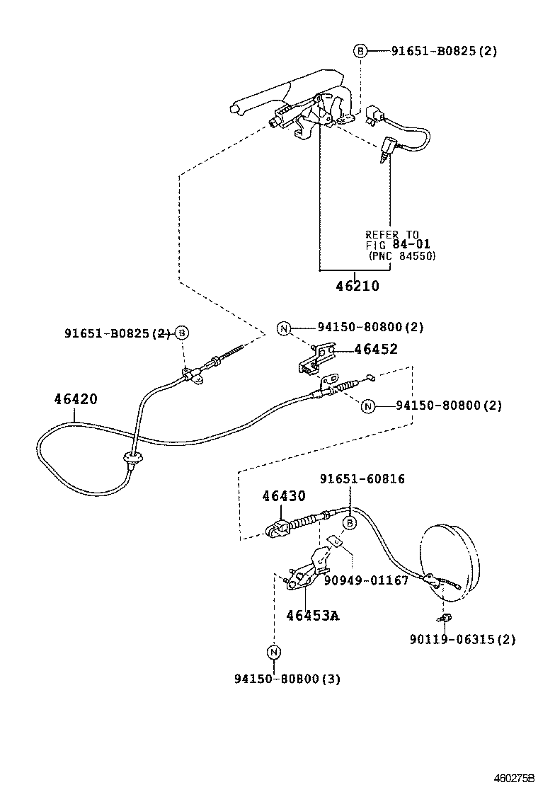 90031-01170 BOLT, SERRATION(FOR PARKING BRAKE DRUM) product image