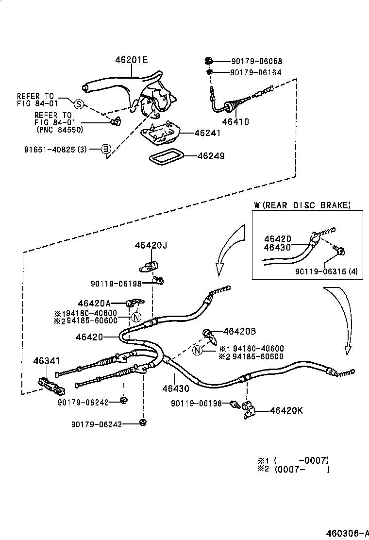 46241-05010 BOOT, PARKING BRAKE LEVER product image
