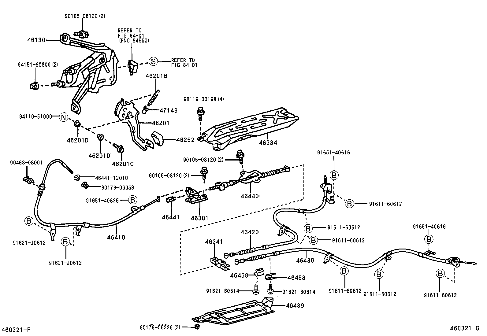 46334-32020 PROTECTOR, INTERMEDIATE LEVER product image