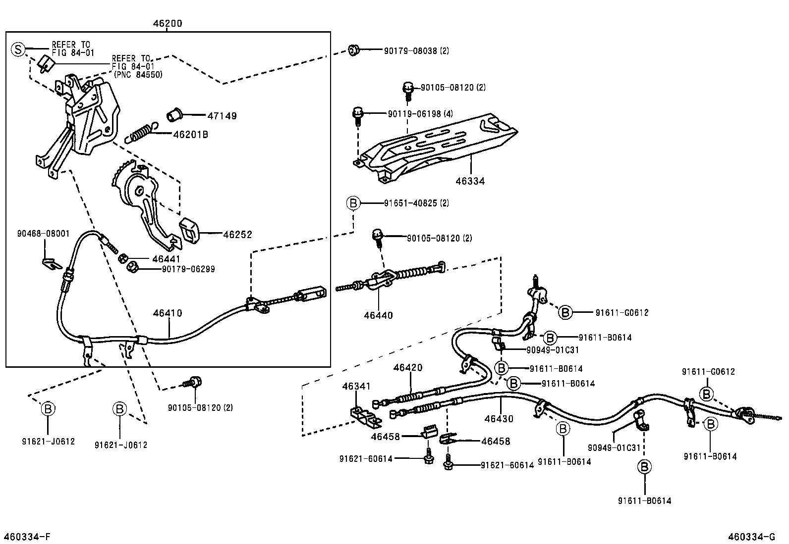 46334-63010 PROTECTOR, INTERMEDIATE LEVER product image