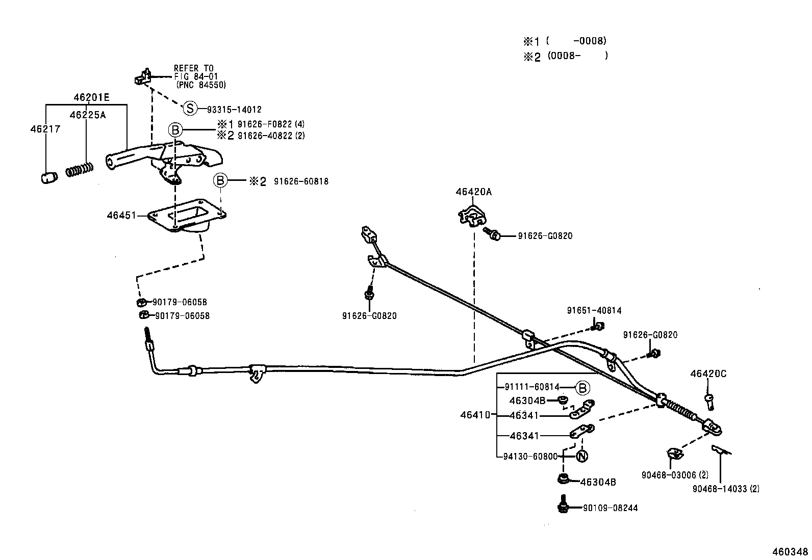 46451-35040 BRACKET, CABLE SUPPORT product image