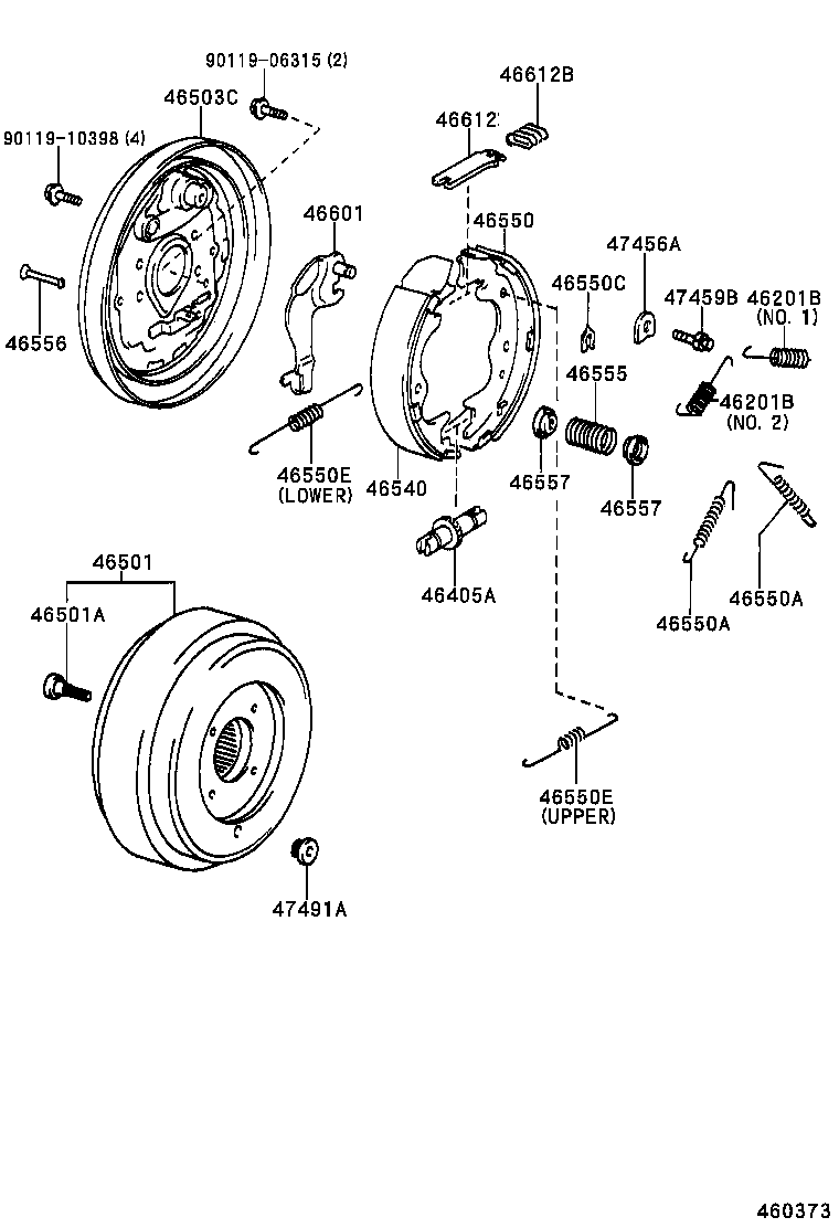 46241-0S010-E0 BOOT, PARKING BRAKE LEVER product image