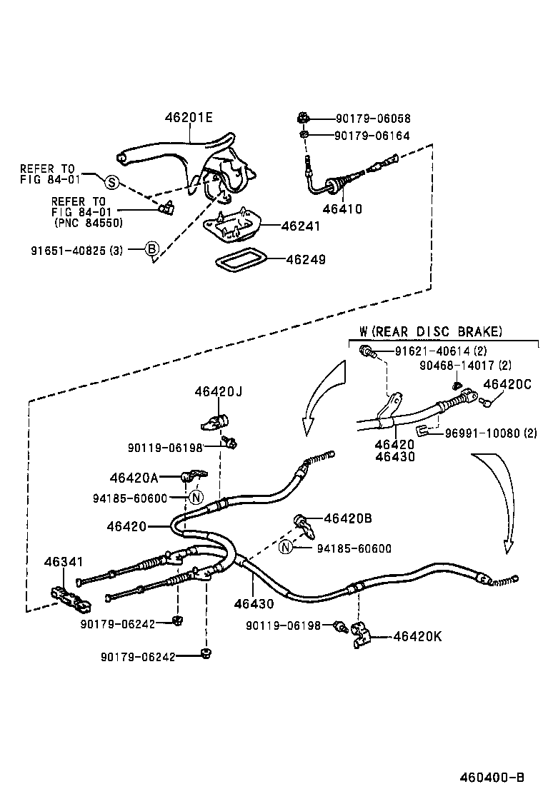 46241-05010 BOOT, PARKING BRAKE LEVER product image