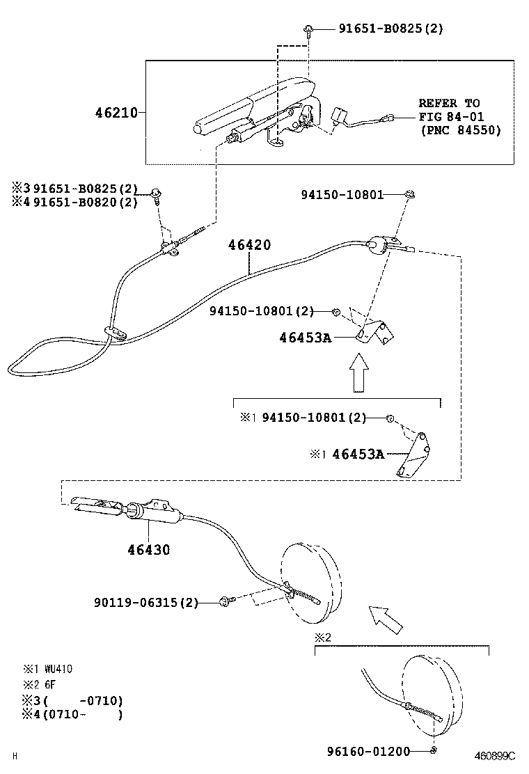 46530-37030 SHOE ASSY, PARKING BRAKE, RH OR CENTER NO.1 product image