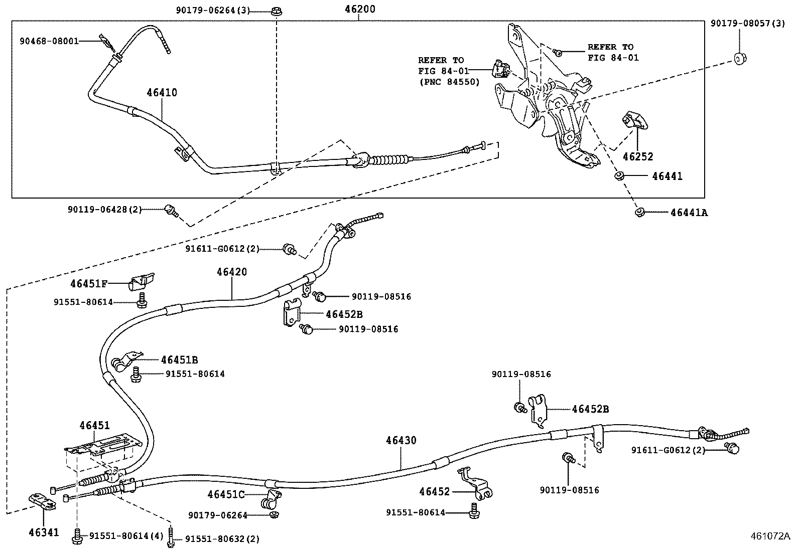 46200-48140 PEDAL ASSY, PARKING BRAKE CONTROL product image