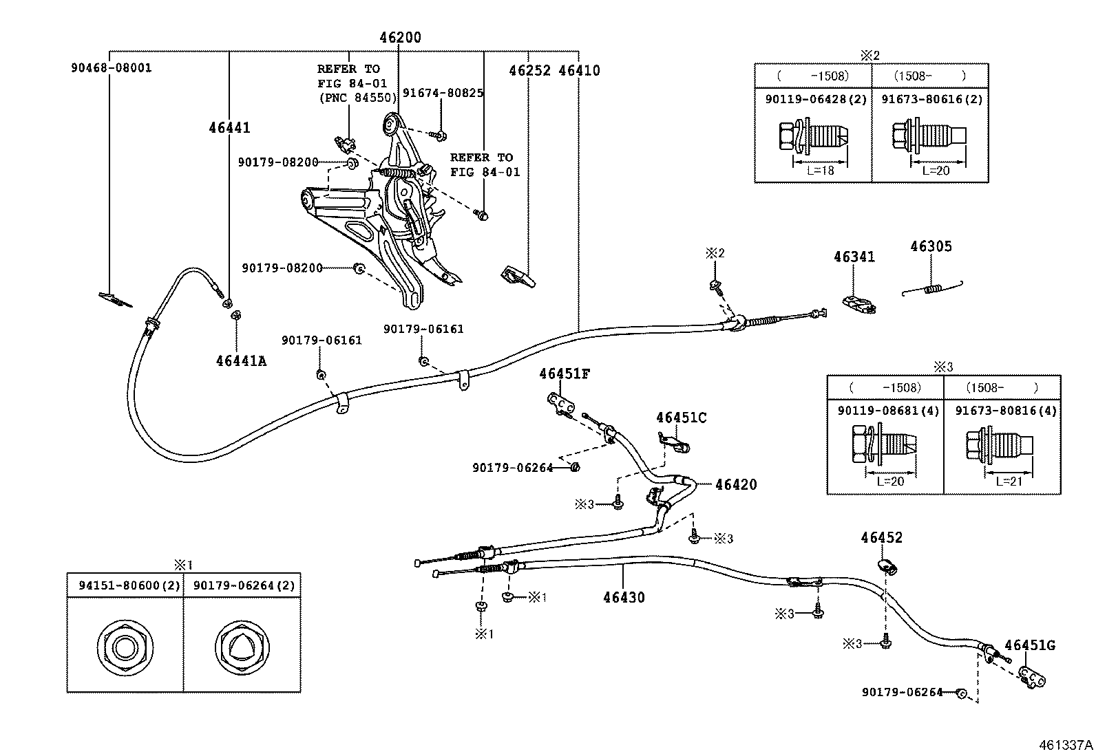 46451-30270 BRACKET, CABLE SUPPORT product image