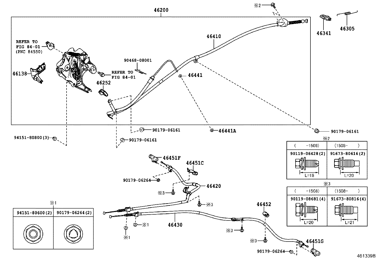 46451-30270 BRACKET, CABLE SUPPORT product image