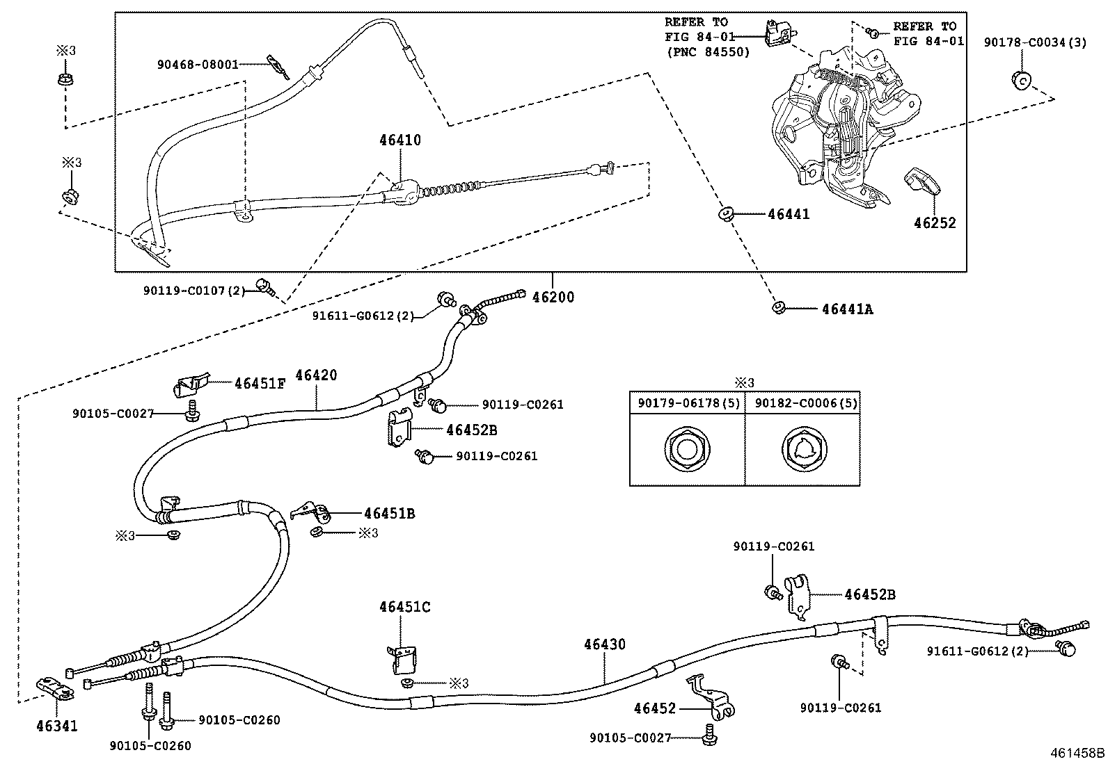46200-0E080 PEDAL ASSY, PARKING BRAKE CONTROL product image