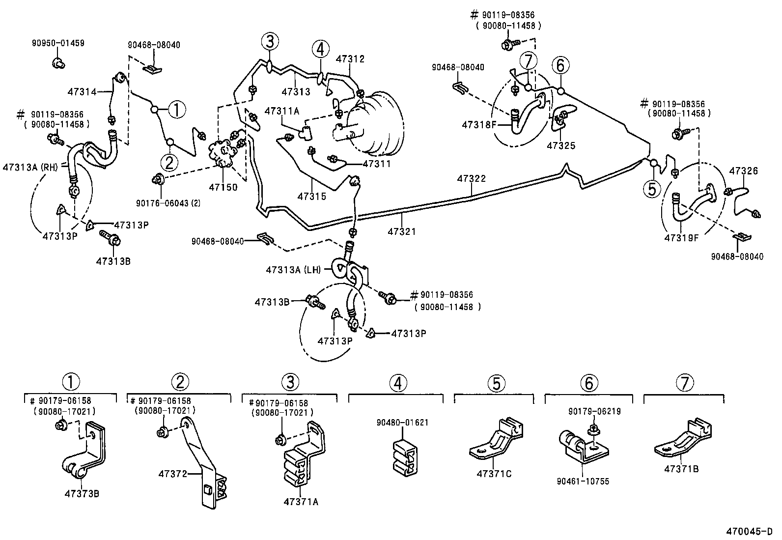 44050-06041 ACTUATOR ASSY, BRAKE product image