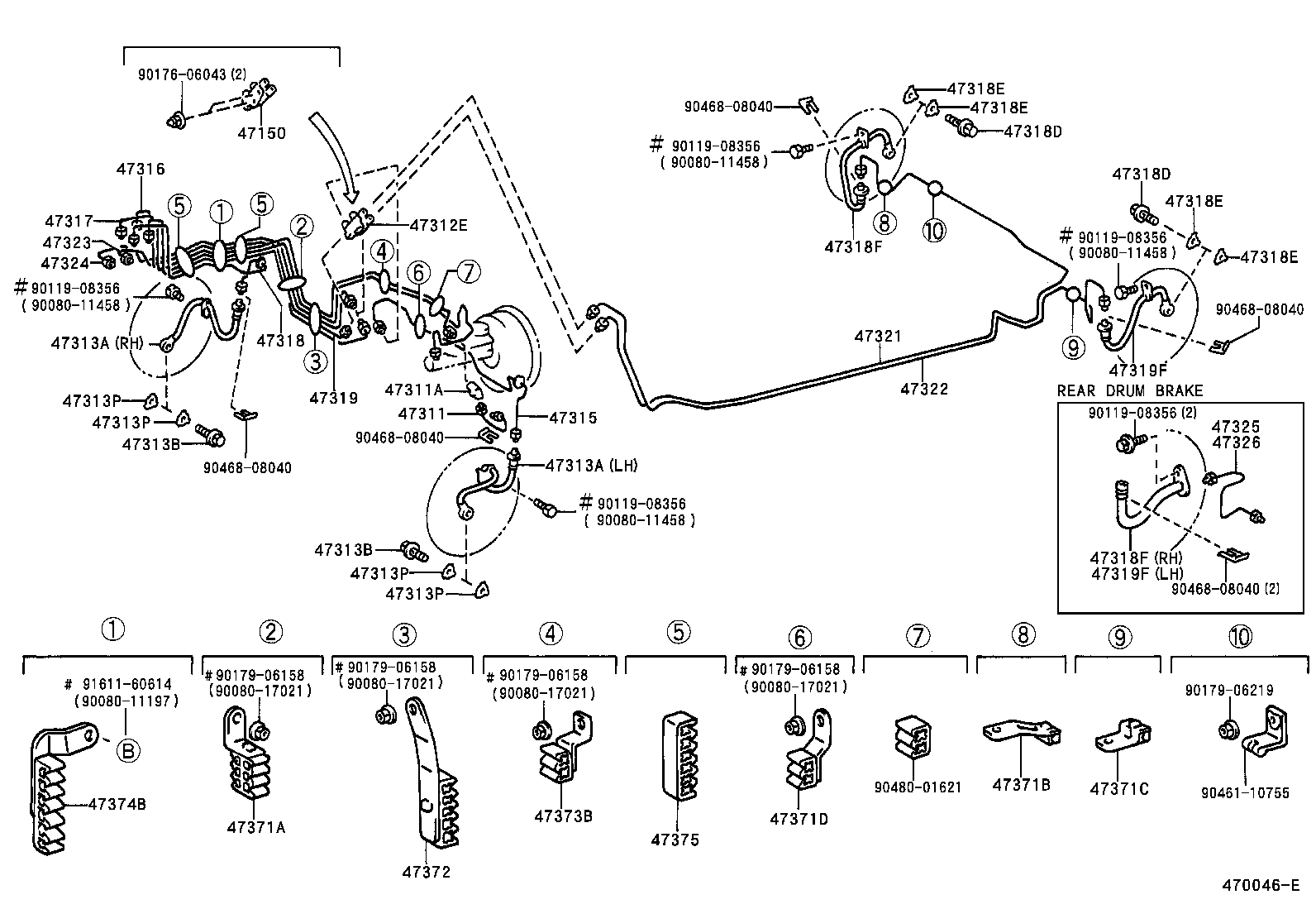 44050-06041 ACTUATOR ASSY, BRAKE product image