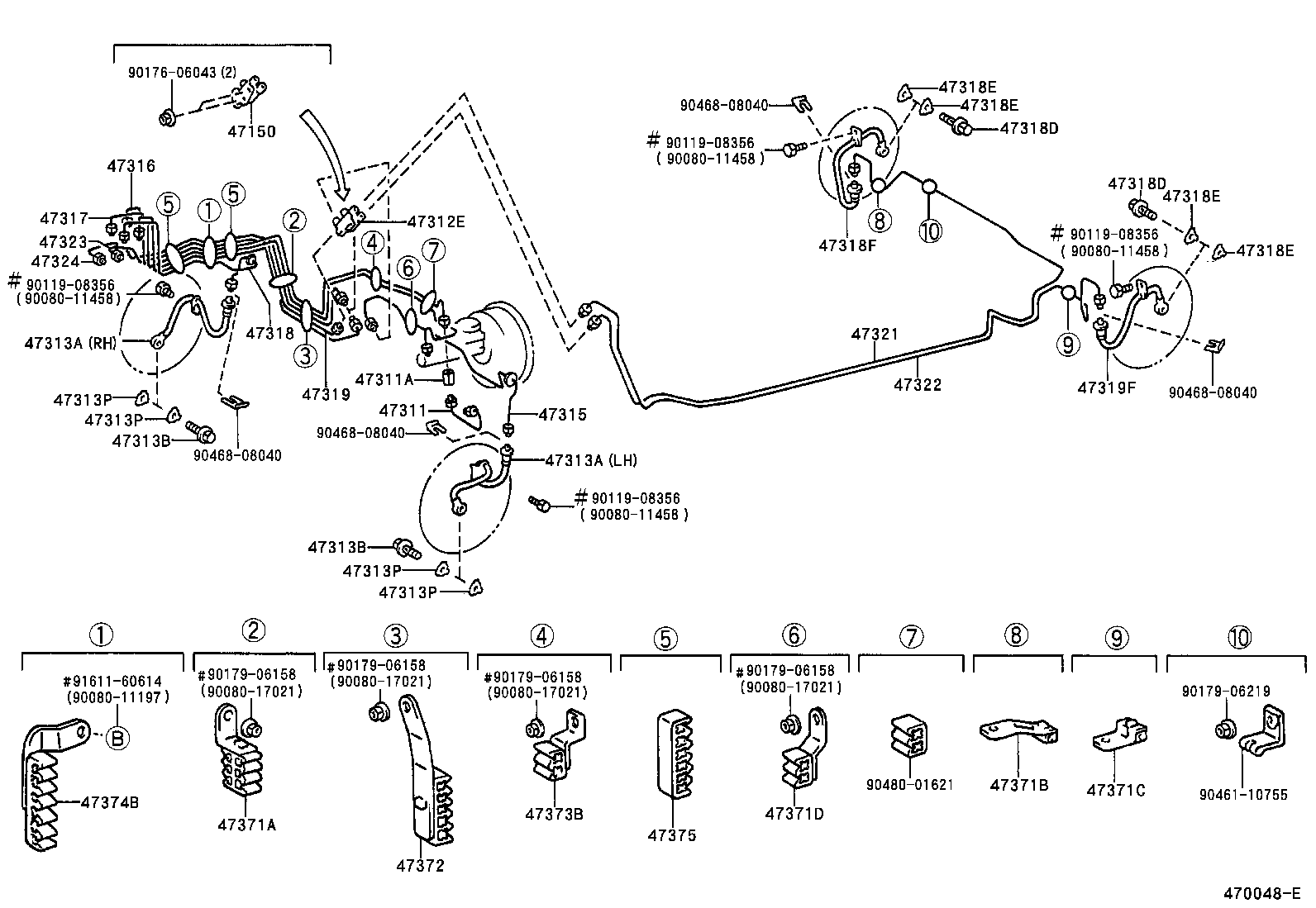 44050-06041 ACTUATOR ASSY, BRAKE product image
