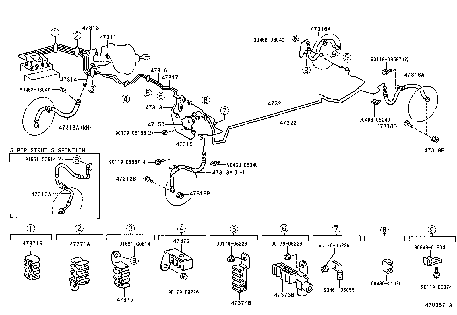 44510-20150 ACTUATOR ASSY, BRAKE product image