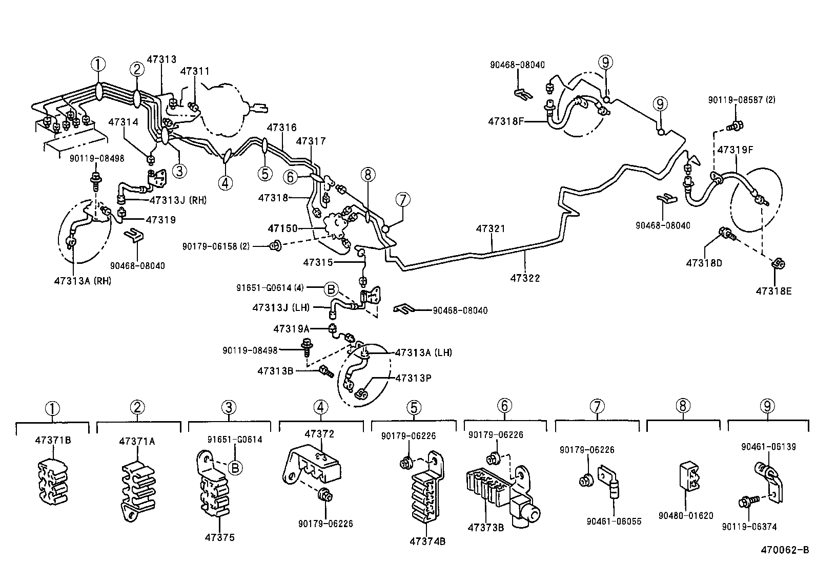 44510-20280 ACTUATOR ASSY, BRAKE product image