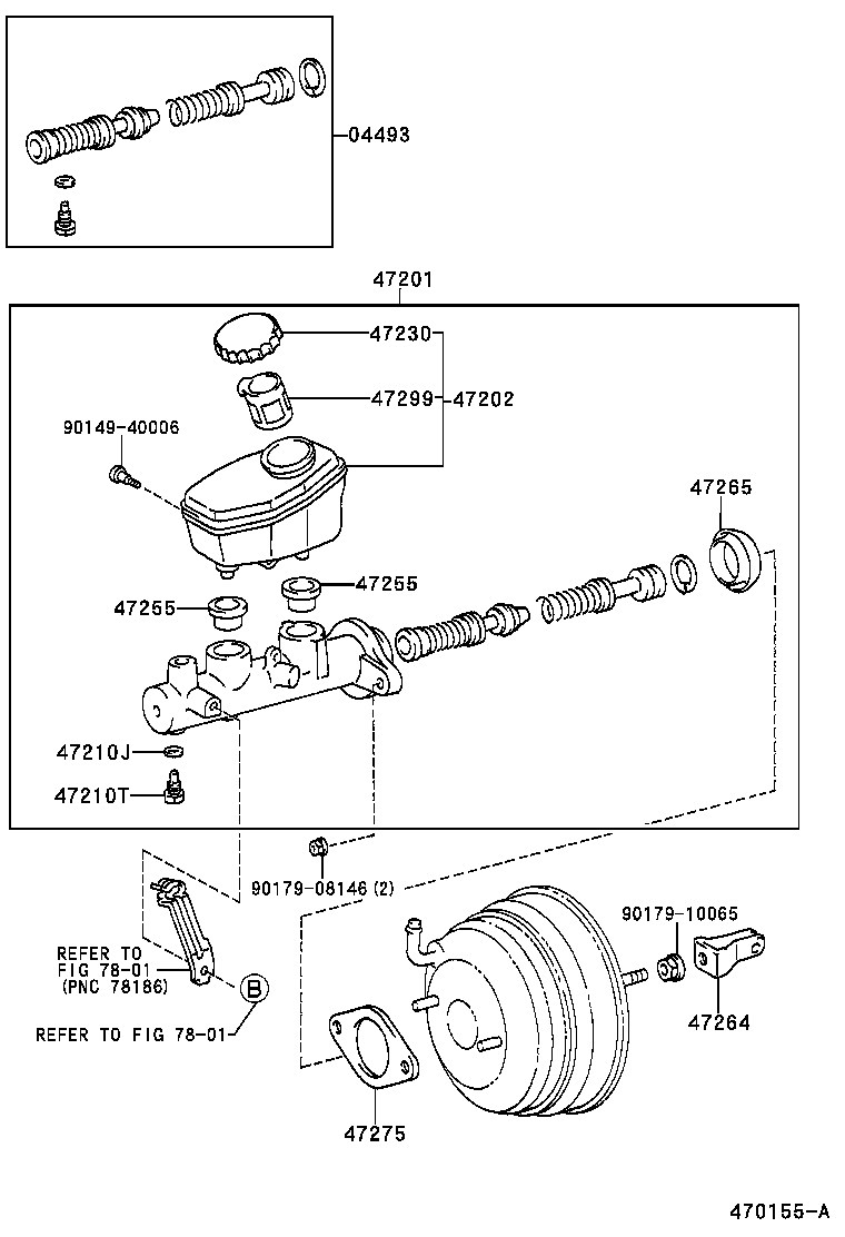47220-22090 RESERVOIR SUB-ASSY, BRAKE MASTER CYLINDER product image
