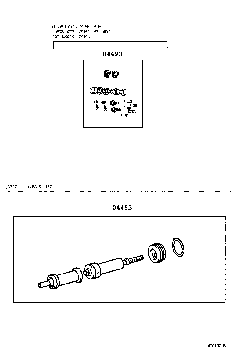 44591-30120 BRACKET, BRAKE ACTUATOR, NO.1 product image