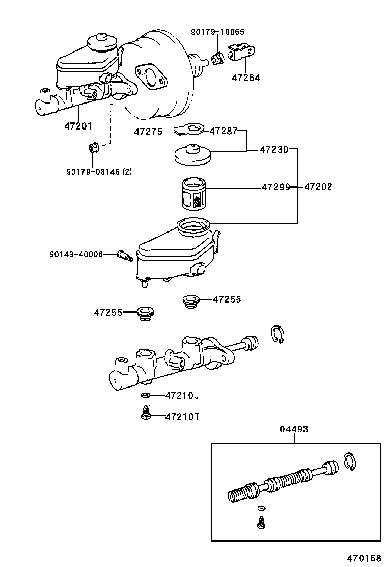 47220-42020 RESERVOIR SUB-ASSY, BRAKE MASTER CYLINDER product image