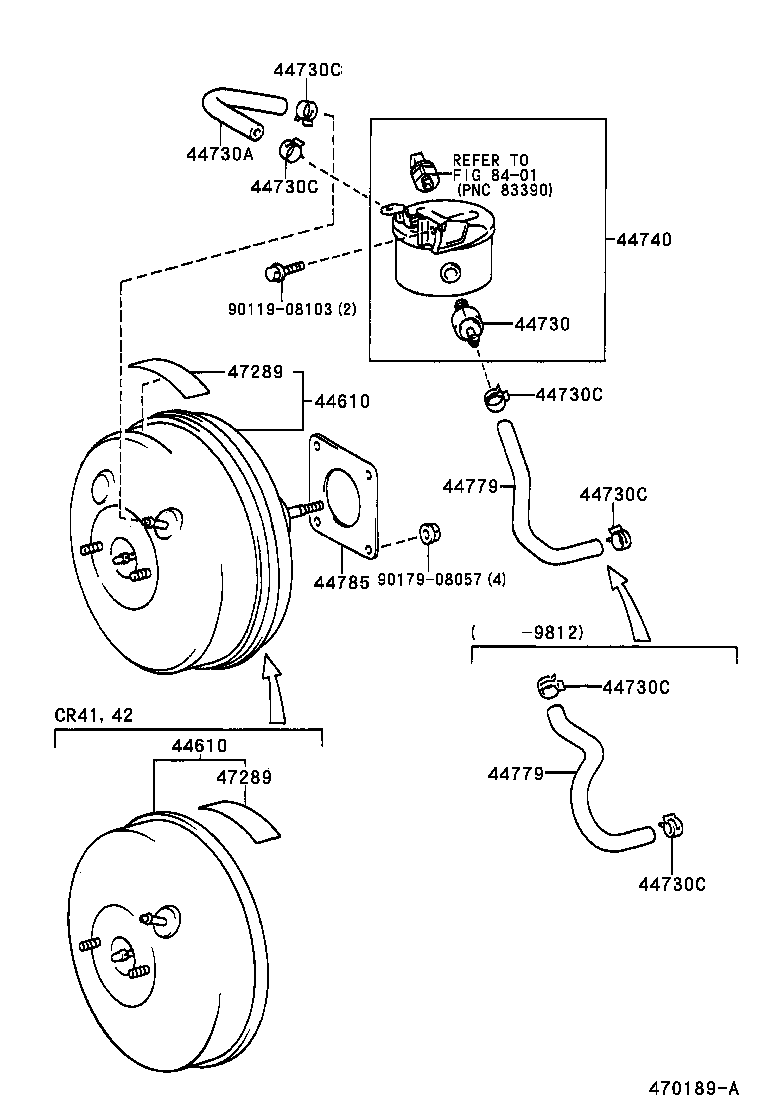 44610-2J040 BOOSTER ASSY, BRAKE product image