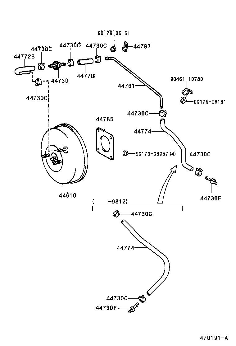 44610-2J030 BOOSTER ASSY, BRAKE product image