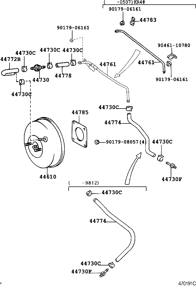 44610-2J040 BOOSTER ASSY, BRAKE product image