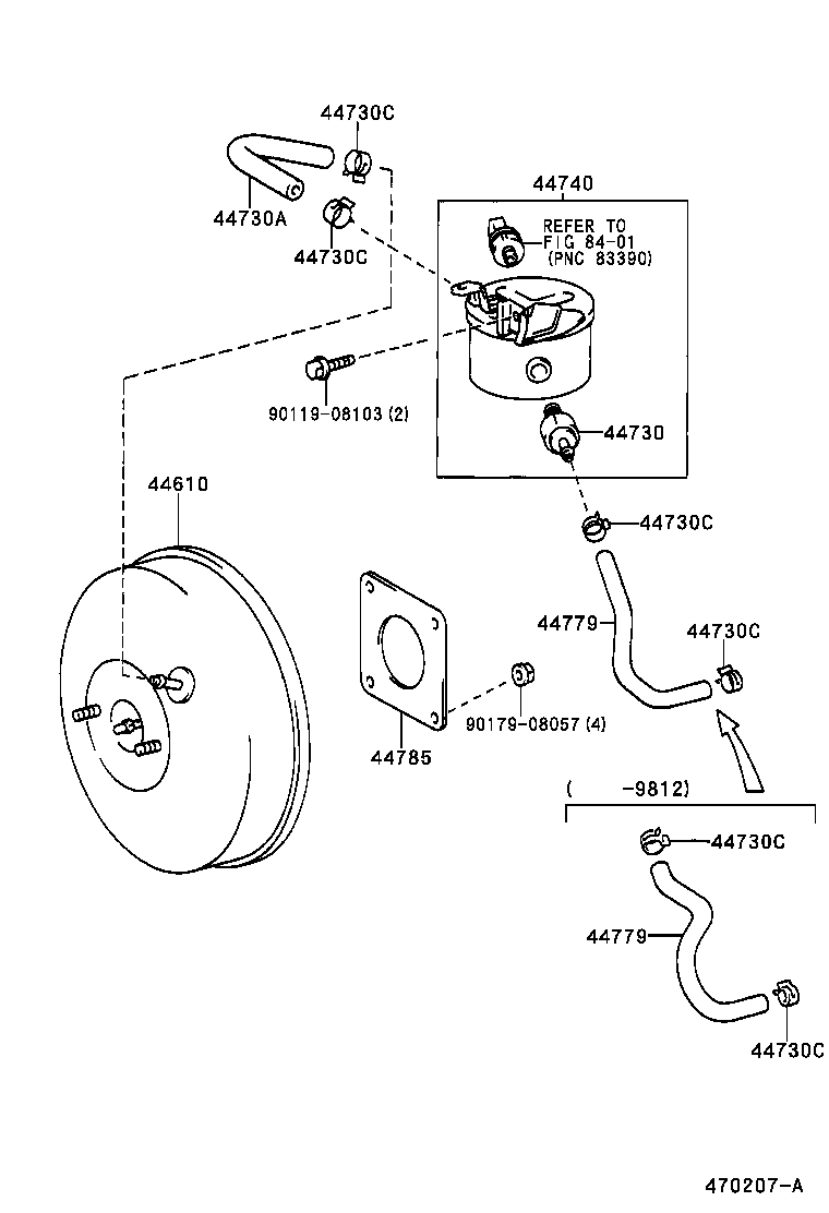 44610-2J030 BOOSTER ASSY, BRAKE product image